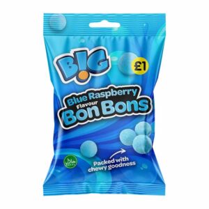 Big Bag Bon Bons Blue Raspberry 120g PM &pound;1 x 10