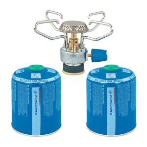Campingaz Bleuet Micro Plus Stove + 2 x CV470