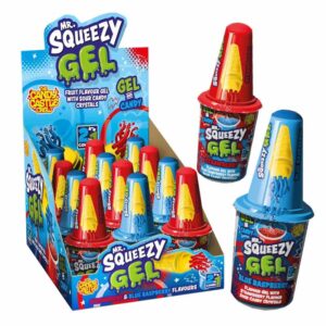 Mr Squeezy Gel 70g in a display of 12