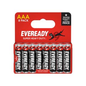 Eveready Super AAA Zinc 8 Pack Batteries x 20