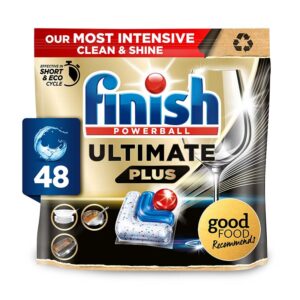 Finish Powerball Ultimate Plus Fresh Dishwasher Tablets 48's x 6