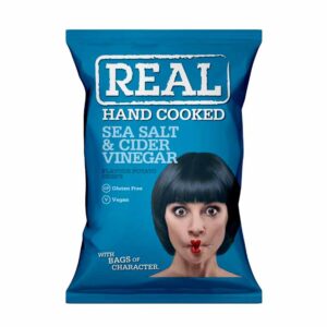 Real Crisps Sea Salt & Cider Vinegar 35g x 24