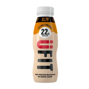 UFIT Salted Caramel Protein Shake 310ml PM &pound;1.79 0% Vat x 8