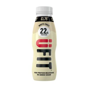 UFIT White Chocolate Protein Shake 310ml PM &pound;1.79 0% Vat x 8