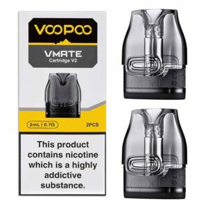 VooPoo VMate V2 Replacement Pods 0.7ohm 2 Pack