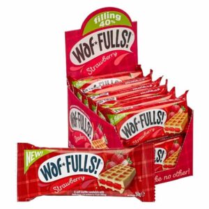 Waf-FULLS! Strawberry 50g 0% Vat x 12