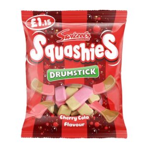 Swizzels Squashies Cherry Cola Drumstick PM &pound;1.15 120g x 12