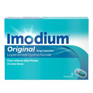 Imodium Original 2mg 6 Capsules x 6