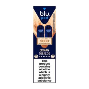 Blu BAR Pods Creamy Tobacco 20mg &ndash; 2 Pack