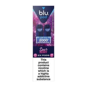 Blu BAR Pods Sour Berry 20mg - 2 Pack