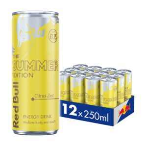 Red Bull Editions Summer Citrus Zest 250ml PM &pound;1.75 x 12