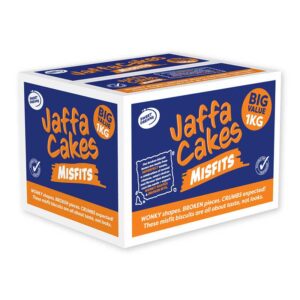 Misfits Jaffa Cakes 1kg 0% vat