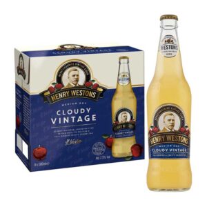 Henry Weston's Cloudy Vintage 7.3% vol 500ml x 8