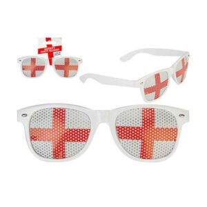 England St George Novelty Party Glasses