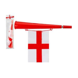 England Horn & Flag