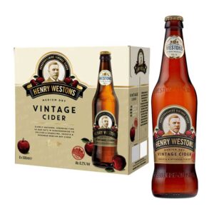 Henry Weston's Vintage Reserve 8.2% vol 500ml x 8