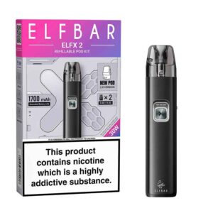 Elfbar ELFX 2.0 Starter Kit Matte Black