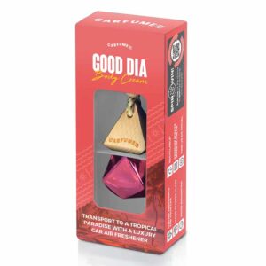 Carfume Good Dia Hanging Diffuser Air Freshener in Display of 10
