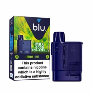 Blu Max 6000 Pod Lemon & Lime 20mg - 12ml
