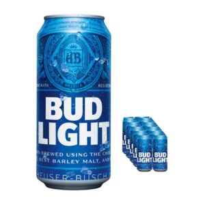 Bud Light Lager Cans 440ml 10 pack - 3.4% vol