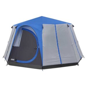 Coleman Cortes Octagon 8 Person Blue Tent