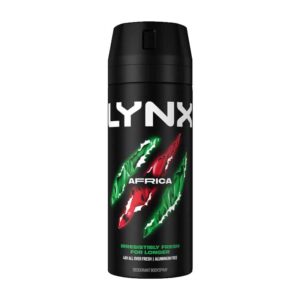 Lynx Body Spray Africa 150ml x 6