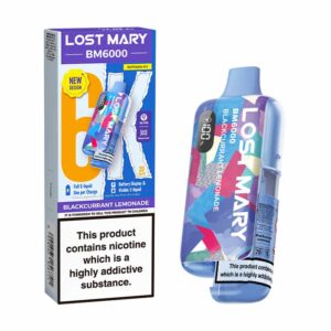 Lost Mary BM6000 Blackcurrant Lemonade 20mg - 12ml