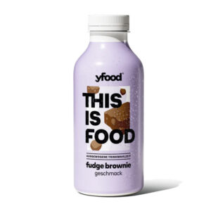 yfood Fudge Brownie 500ml 0% Vat x 6