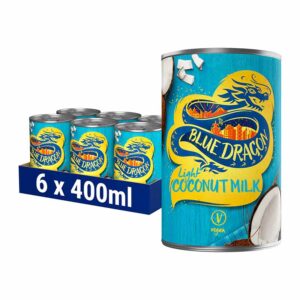 Blue Dragon Light Coconut Milk 400ml - 0% vat x 6