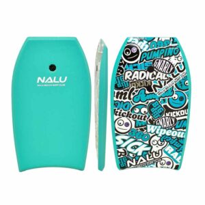 Nalu Teal Bodyboards 33" in Display of 6