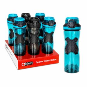 Object Sports Water Bottle 750ml in display of 6