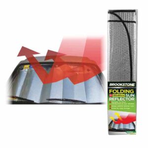 Brookstone Folding Sun Reflector - 130cm x 60cm