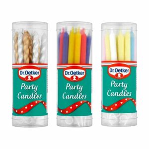 Dr. Oetker Party Candles 18 Pack x 15