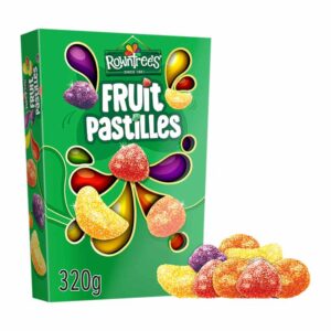 Rowntree's Fruit Pastilles Sweets Carton 320g x 8