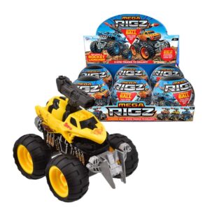 Mega Rigz Monster Truck Blind Ball in display of 6