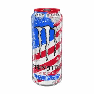 Monster Ultra Red White & Blue Razz 473ml x 24