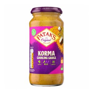 Patak's Korma Sauce 450g - 0% vat x 6