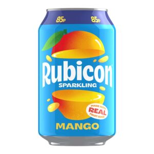 Rubicon Sparkling Mango 330ml PM 85p x 24