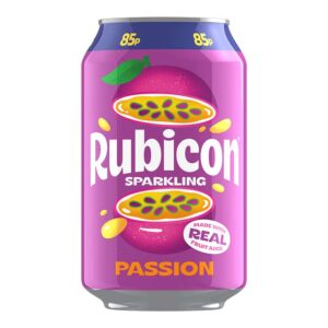 Rubicon Sparkling Passion 330ml PM 85p x 24