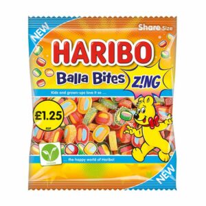 Haribo Balla Bites Zing PM £1.25 140g x 12