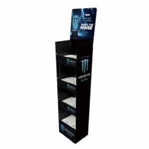 Monster Nitro Blue Floor Display
