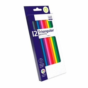 Triangular Colouring Pencils 12 Pack