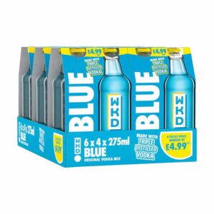 WKD Blue 4 Pack PM &pound;4.99 275ml x 6