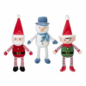 Christmas Sitting Softlings Assorted Plush 25cm