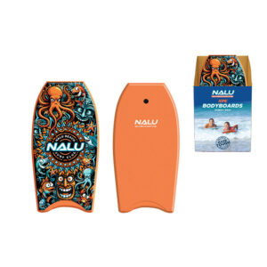 Nalu Orange Bodyboards 33" in Display of 6