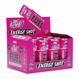 Applied Nutrition Bodyfuel Shot Pre Workout Berry Blast 60ml x 12