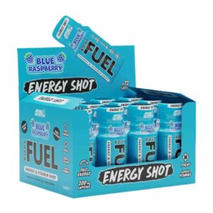 Applied Nutrition Bodyfuel Shot Pre Workout Blue Raspberry 60ml x 12