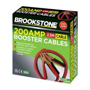 Booster Jump Cables 200amp 2.5 metres 1600cc