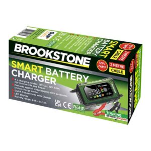 Brookstone 12V 7A Smart Battery Charger