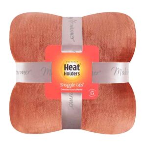 Heat Holders Snuggle Up Blanket Copper 180cm x 200cm
